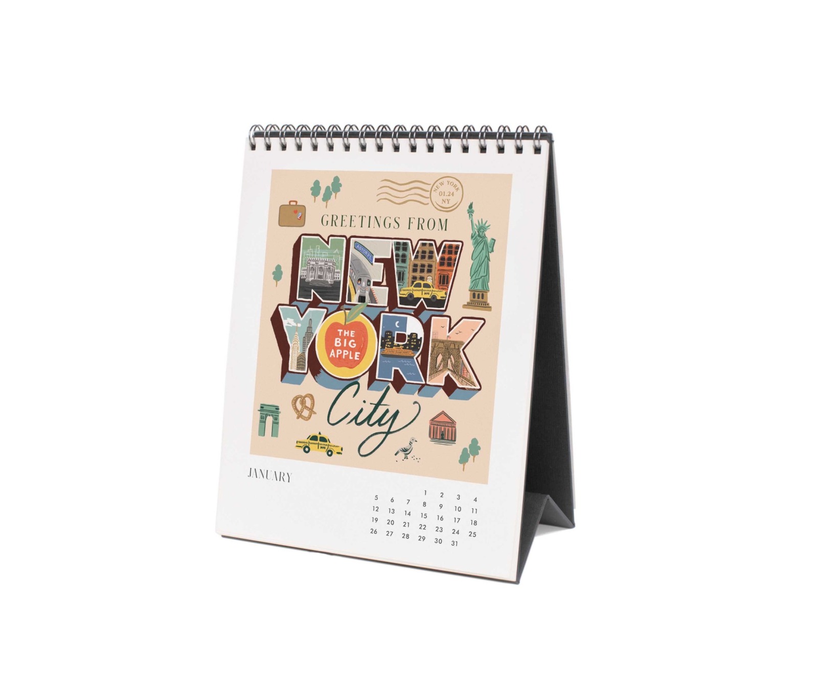2025 Greetings From Around The World Desk Calendar 2