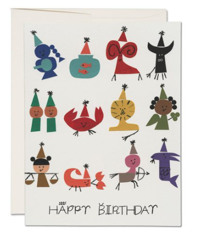 Astrology Party Card
