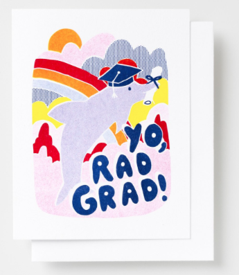 Yo Rad Grad Card