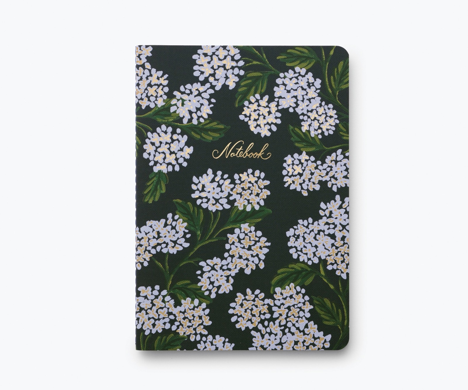 Hydrangea Stitched Notebook Set 4