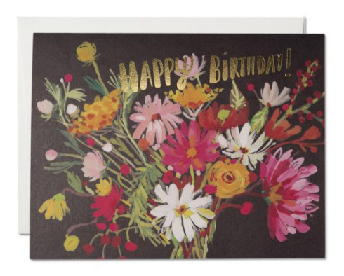 Vintage Bouquet Card