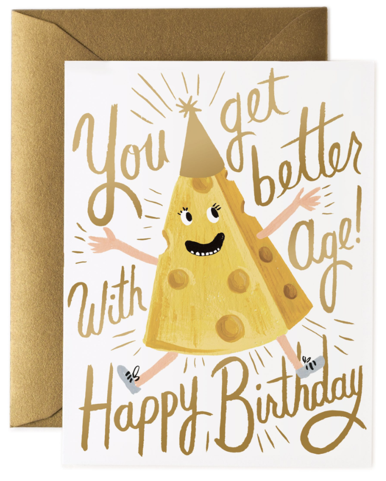 Better with Age Birthday Card