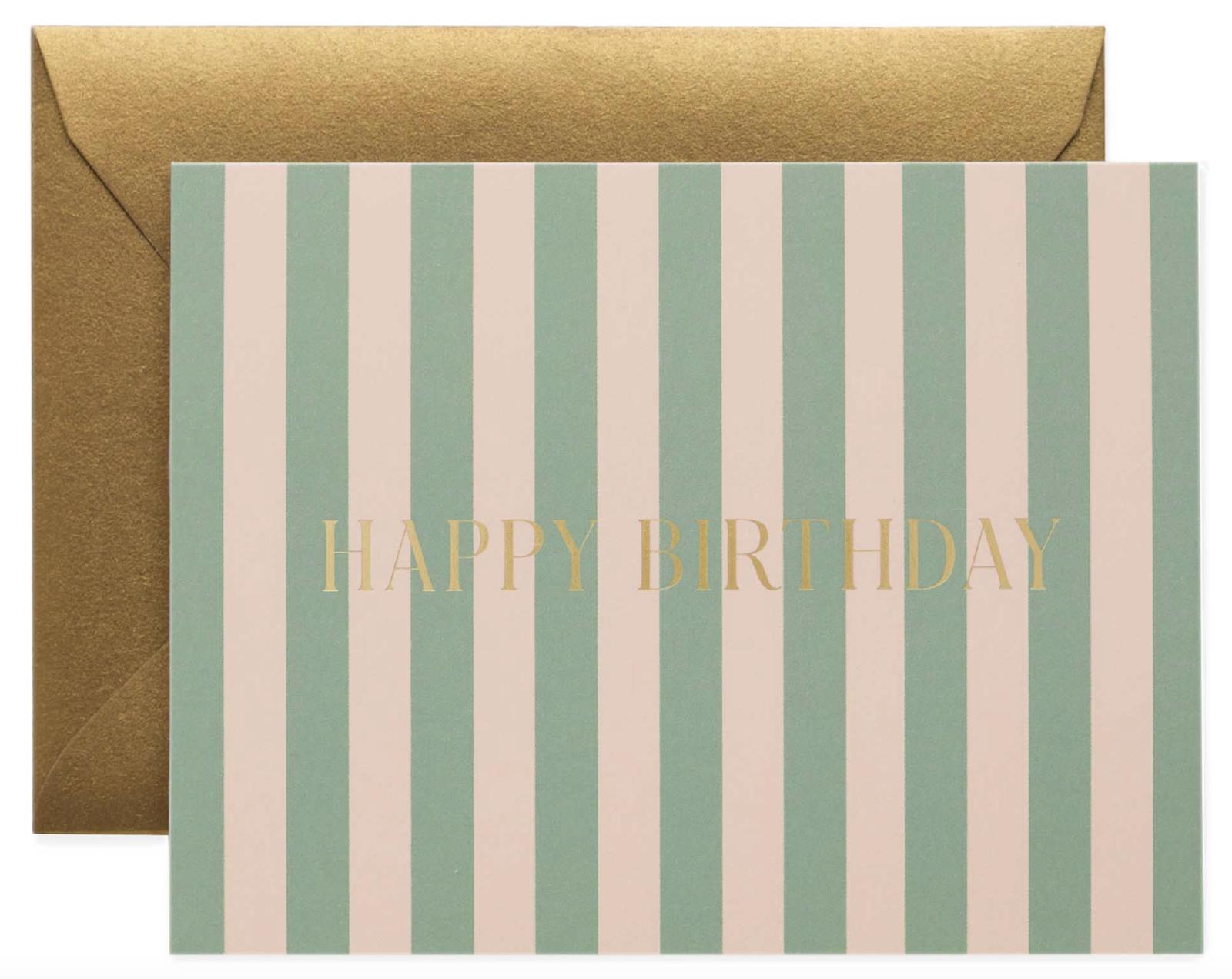 Cabana Stripe Greeting Card