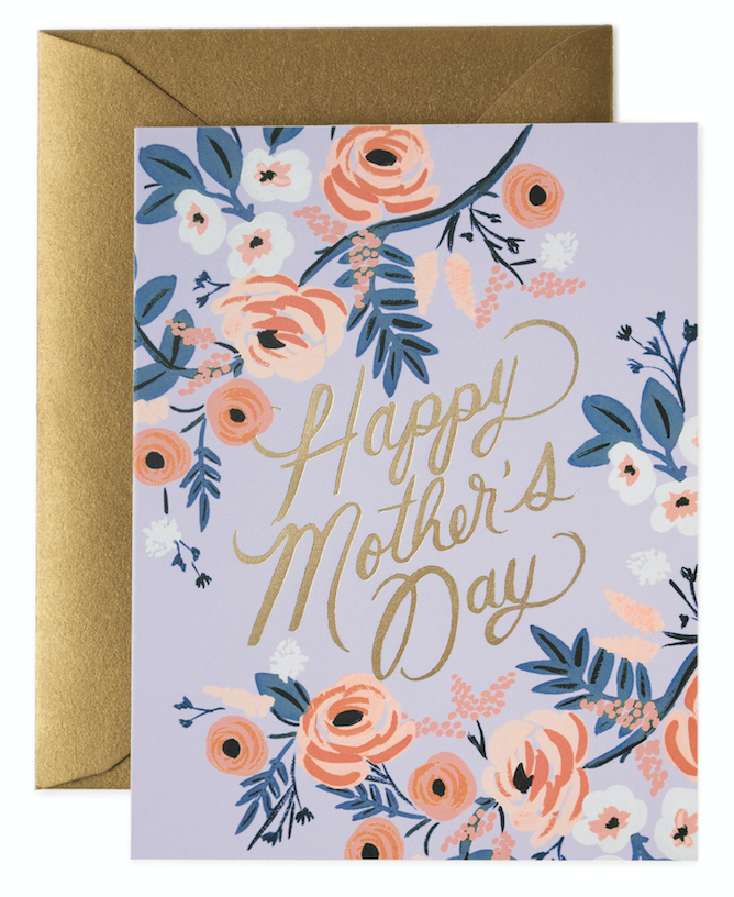 Rosy Mothers Day Card