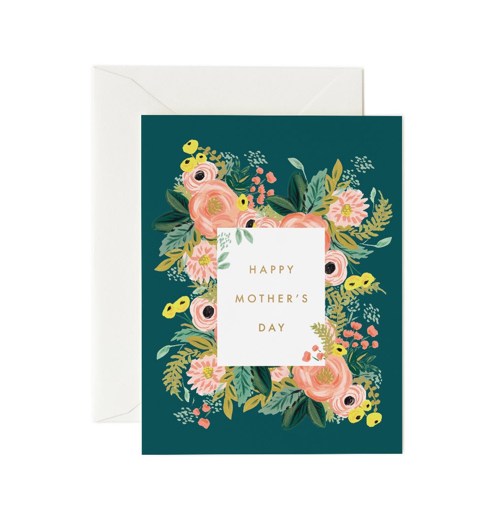 Bouquet Mothers Day Card