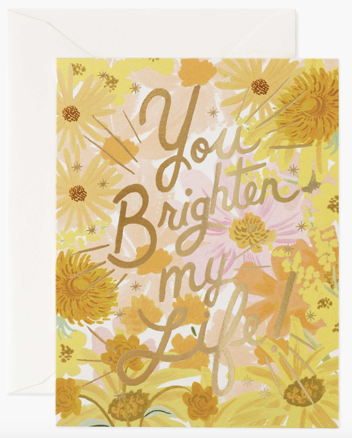 You Brighten My Life Greeting Card