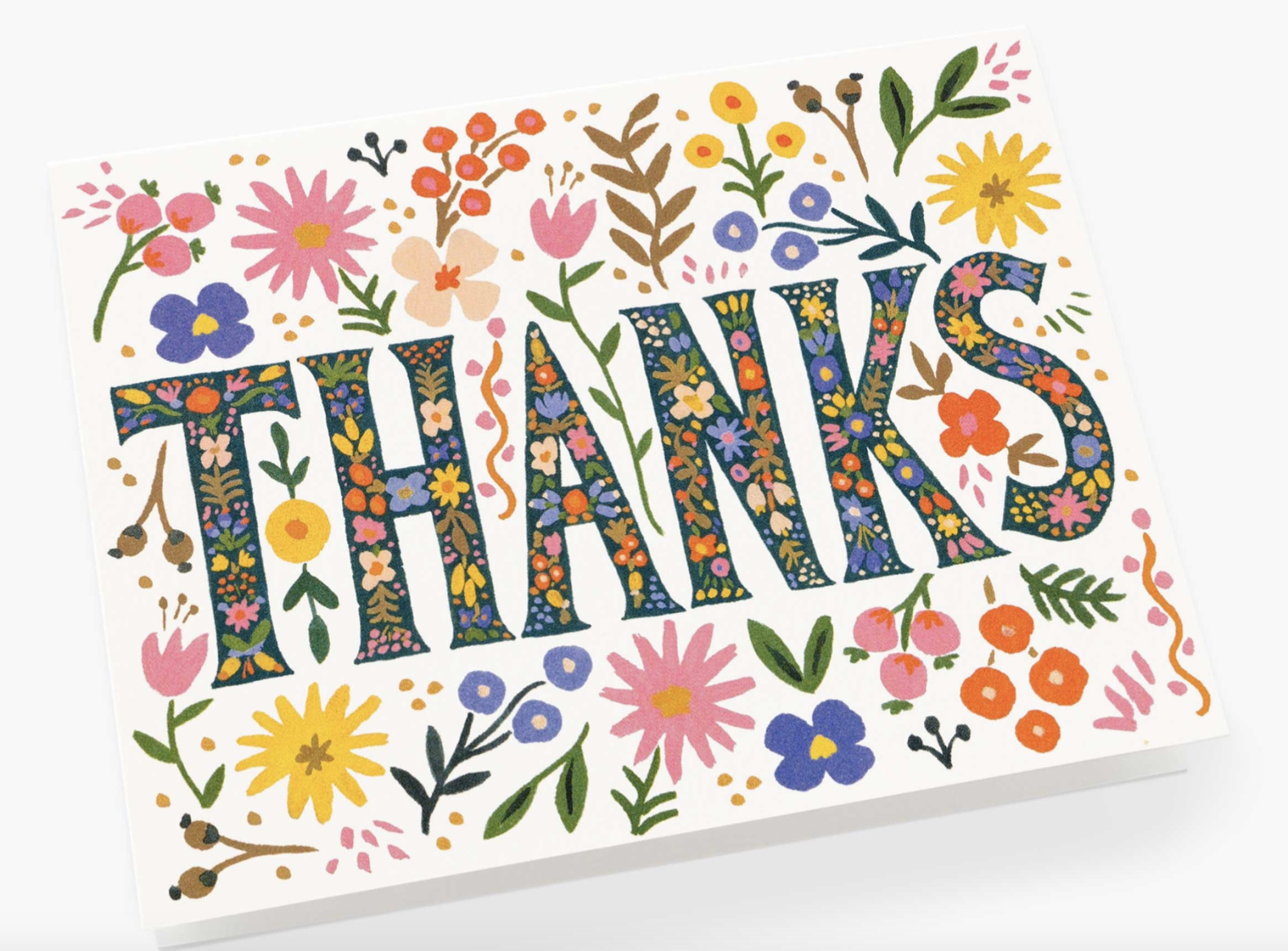 Floral Thanks Card 2