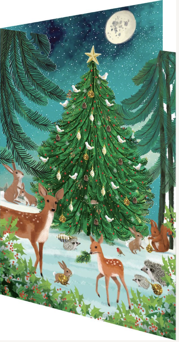 Christmas Lasercut Card GCX990
