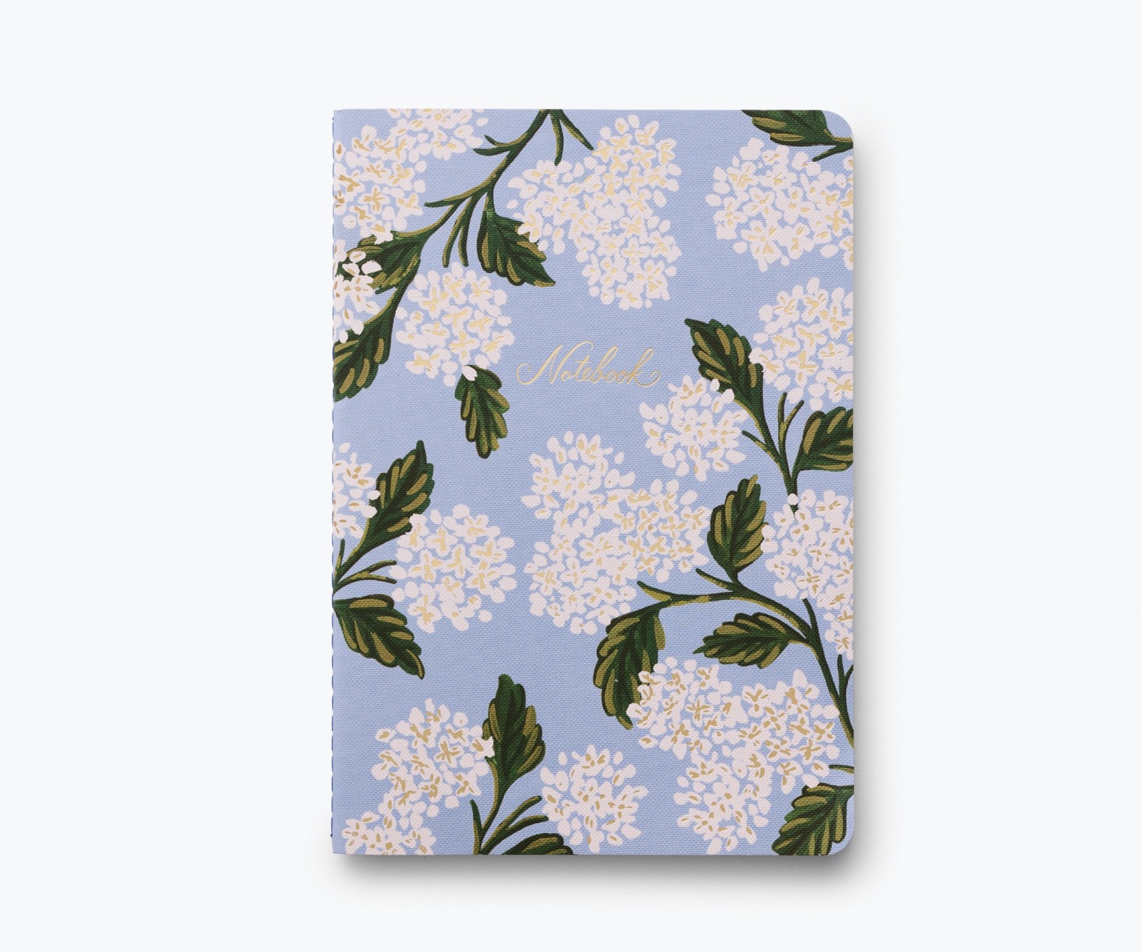 Hydrangea Stitched Notebook Set 2
