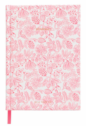 Moxie Floral Fabric Journal
