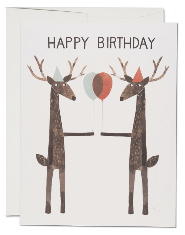 Party Deer Card