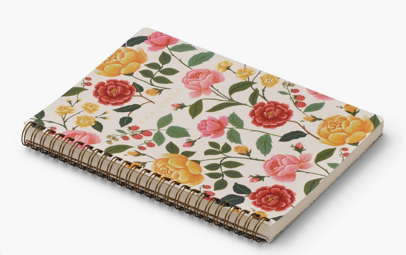Roses Spiral Notebook 3