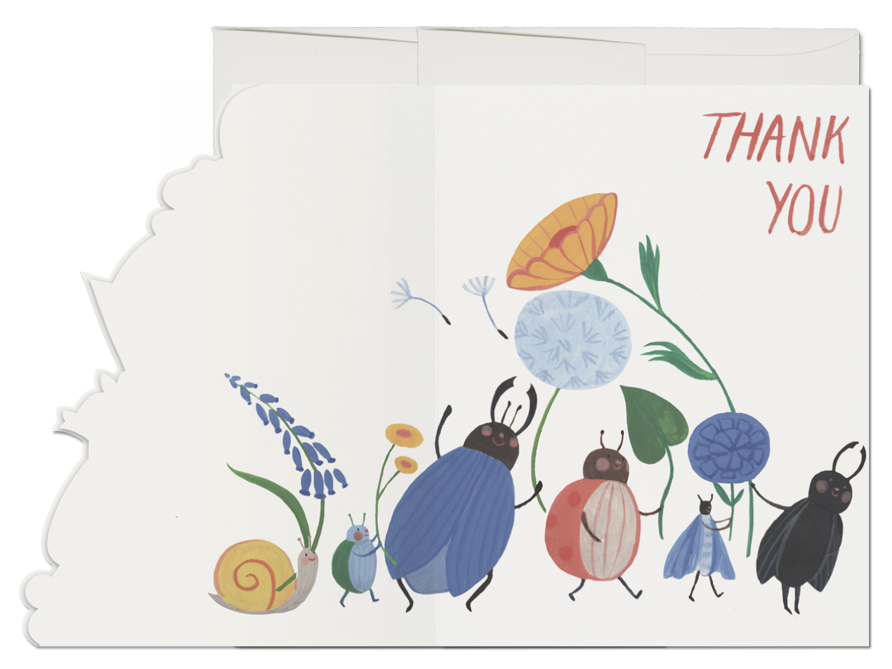 Bugs Thank You Card 2