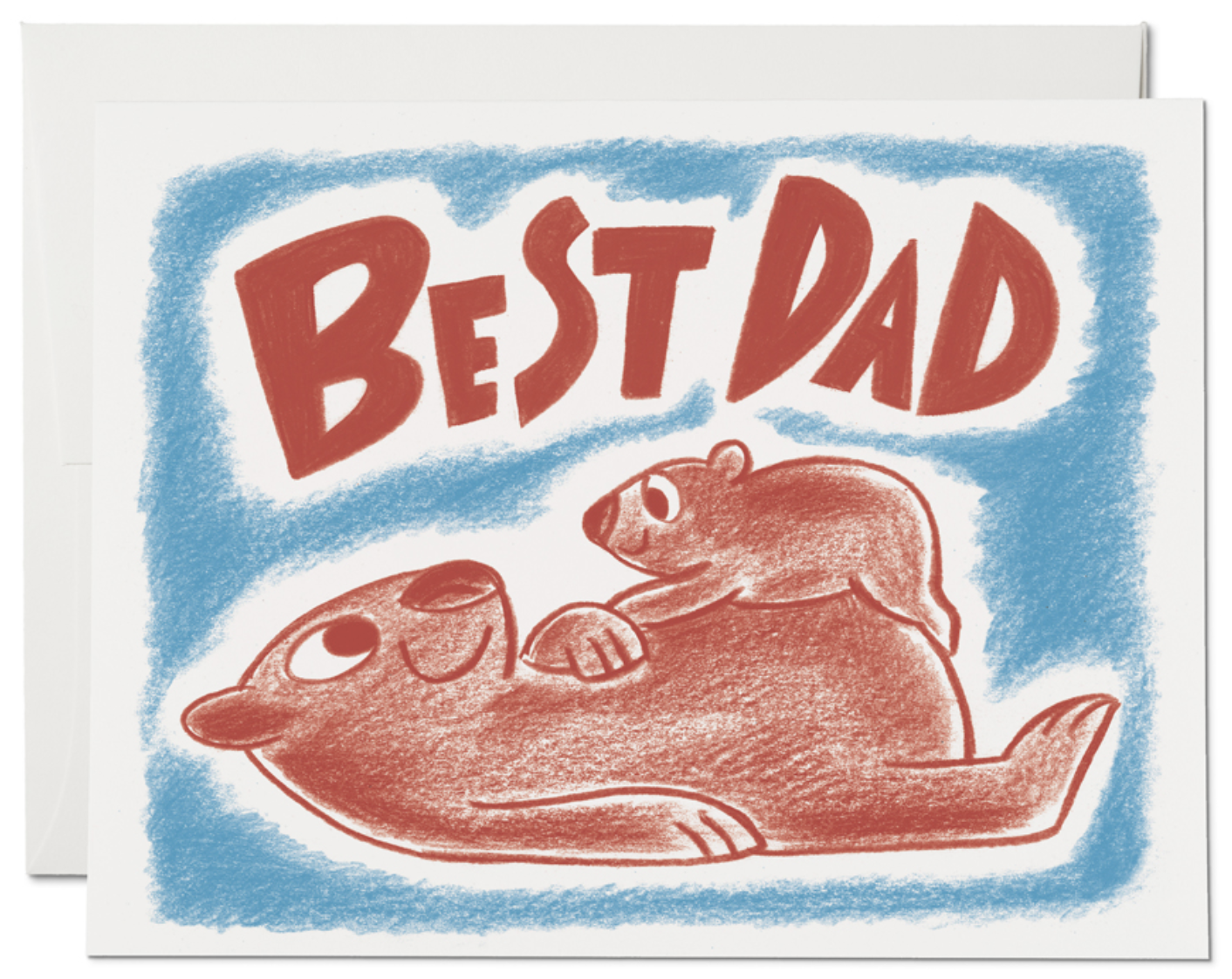 Wombat Dad Card