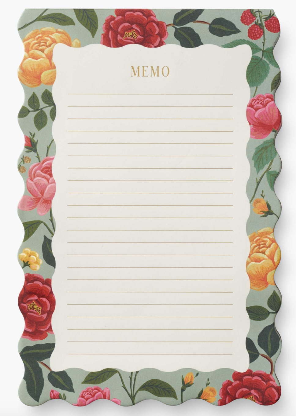 Roses Large Memo Notepad