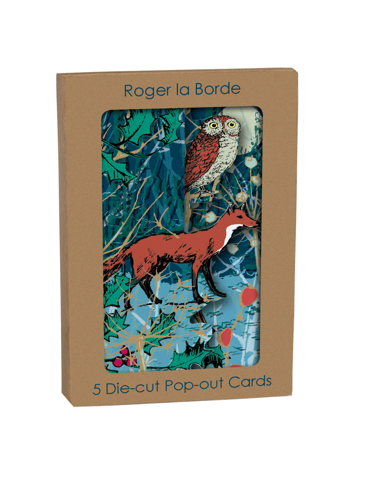 Winters Tale Fox Trifold Card Pack