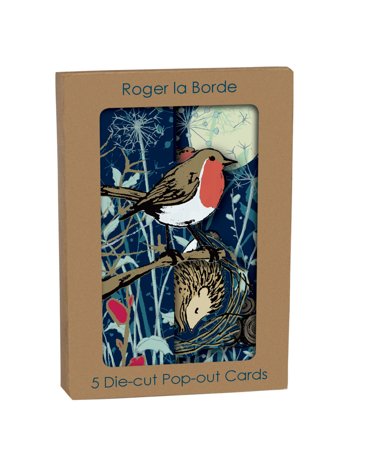 Winters Tale Robin Trifold Card Pack