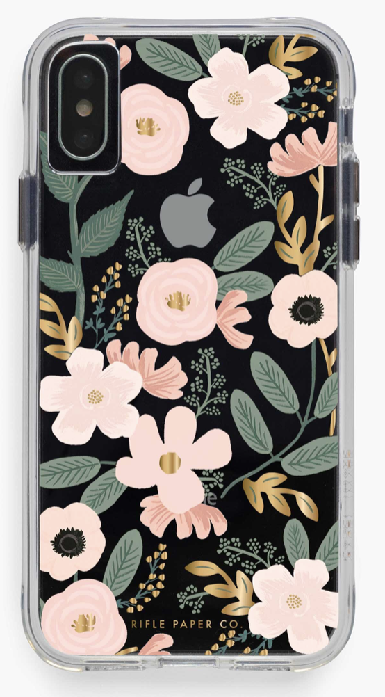 Clear Wildflowers iPhone Cases