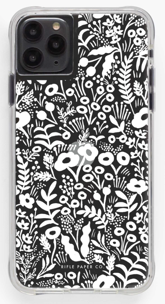 Clear Tapestry Lace iPhone Cases