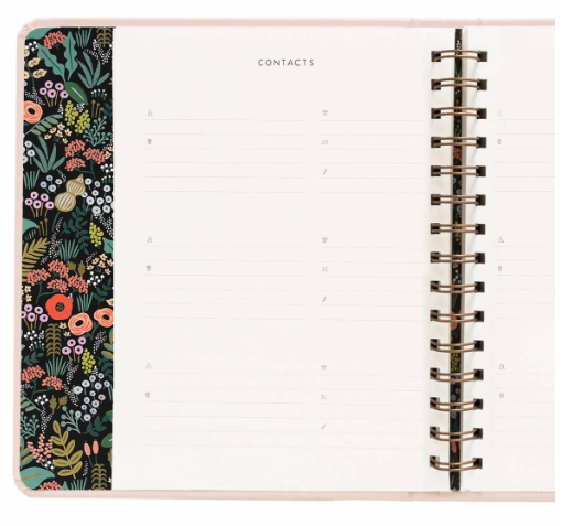 2019 Bouquet Covered Planner 12