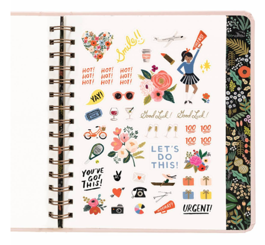2019 Bouquet Covered Planner 15
