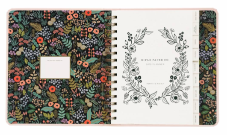 2019 Bouquet Covered Planner 2