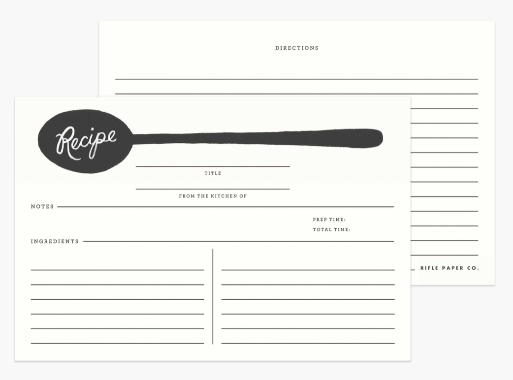 Charcoal Spoon Recipe Cards 4