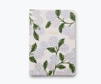 Hydrangea Stitched Notebook Set 3