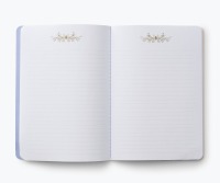 Hydrangea Stitched Notebook Set 6