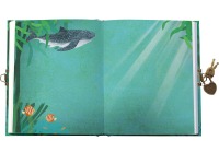 Whale Song Lockable Notebook 10