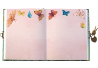 Butterfly Ball Lockable Notebook 4