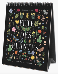 2024 Féte dea Plante Desk Calendar
