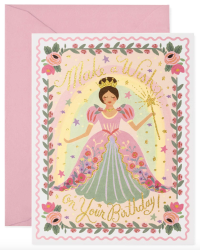 Princess Birthday Greeting Card