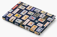 Postage Stamps Fabric Journal 5