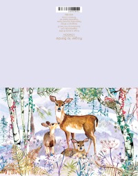 Wild Winters Song Deer Gold Foil Card Pack 2