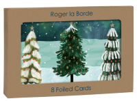 Wild Winter Forest Gold Foil Card Pack