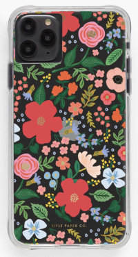 Clear Wild Rose iPhone Cases 4