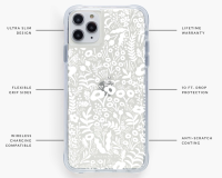 Clear Tapestry Lace iPhone Cases 6