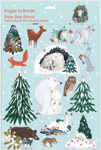 Polar Bear Bower Pop &amp; Slot Advent Calendar 2