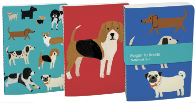 Shaggy Dogs A6 Exercise Books Set - Roger la Borde A6E082S