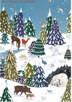 Snowy Sanctuary Advent Calendar - Roger la Borde AC069
