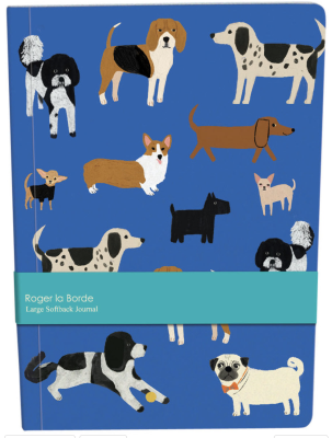 Shaggy Dogs Large Softback Journal - Roger la Borde ALB025
