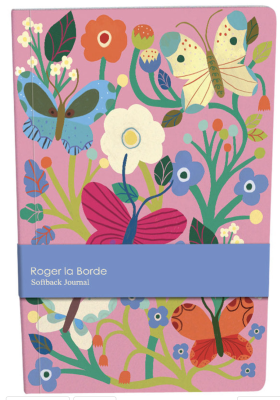Butterfly Garden A5 Softback Journal - Roger la Borde AMB028