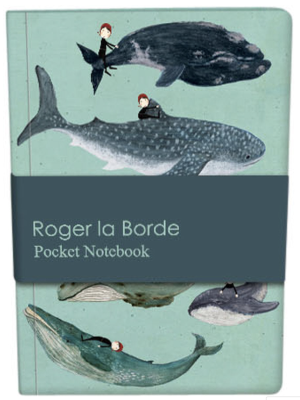 Whale Song Pocket Notebook - Roger la Borde APB015