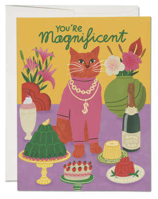 Magnificent Cat Card - BOD2193
