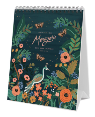 2019 Midnight Menagerie Calendar - Rifle Paper Co Calendar