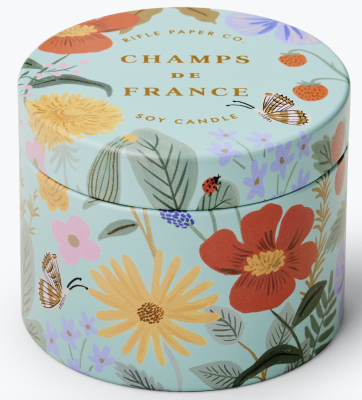 CHAMPS DE FRANCE Travel Tin Candles - Rifle Paper Candle