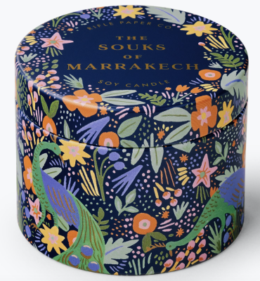 THE SOUKS OF MARRAKECH Travel Tin Candles - Rifle Paper Candle