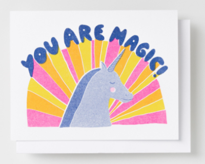 You Are Magic Card - Yellow Owl Workshop