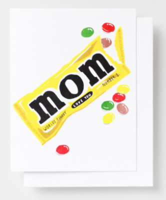 Love You Mom Card - Yellow Owl Workshop